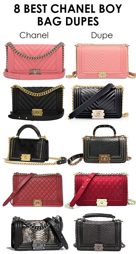 least expensive chanel black boy bag dupe in 2019